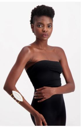 JIAMINI Msambweni Cuff Bracelets with Gold Vermeil