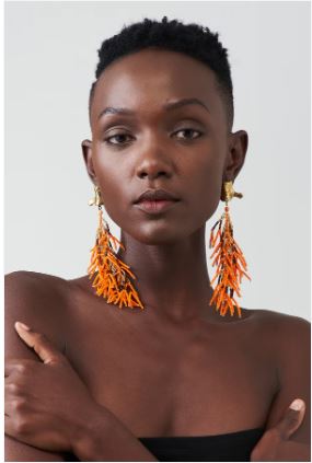 JIAMINI Yatta Fringe Earrings in new design