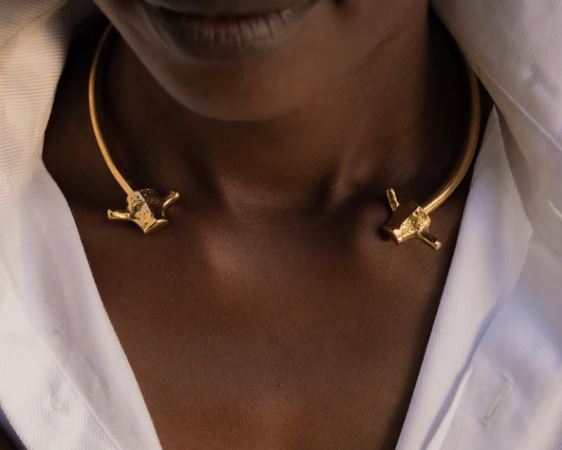 JIAMINI Kathiani Collar Necklace lightweight timeless piece