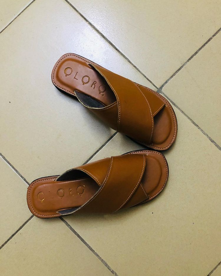 Opulence Leather Sandals - Caramel