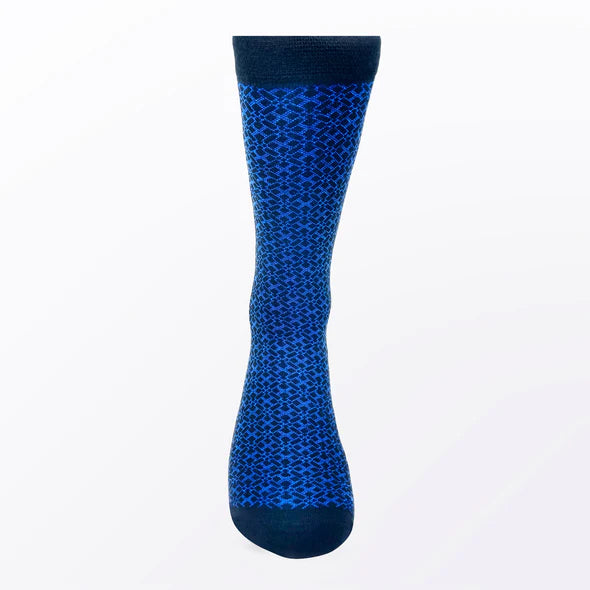 NSAA Combed Cotton Socks - Blue-Black