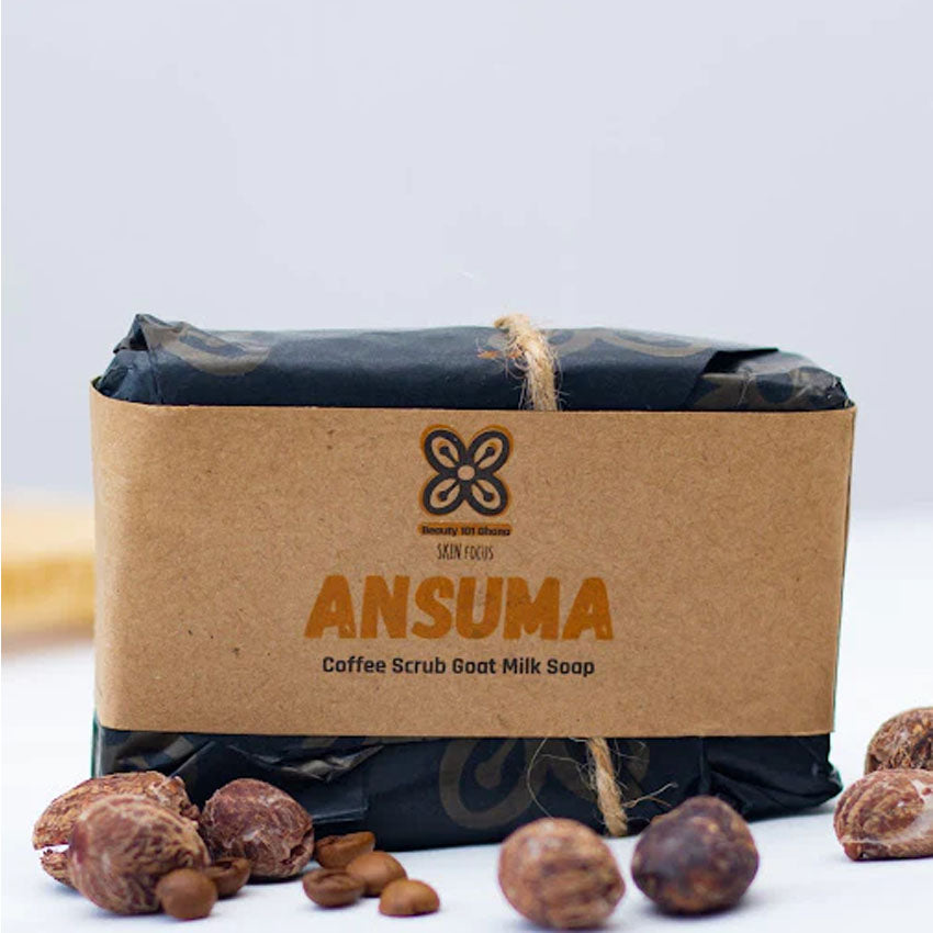 Ansuma – Shea Butter Soap with Coffee and Goat Milk