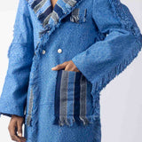 Busumuru Oversized Coat (Blue)
