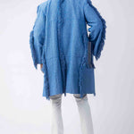 Busumuru Oversized Coat (Blue)