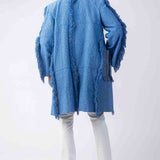 Busumuru Oversized Coat (Blue)