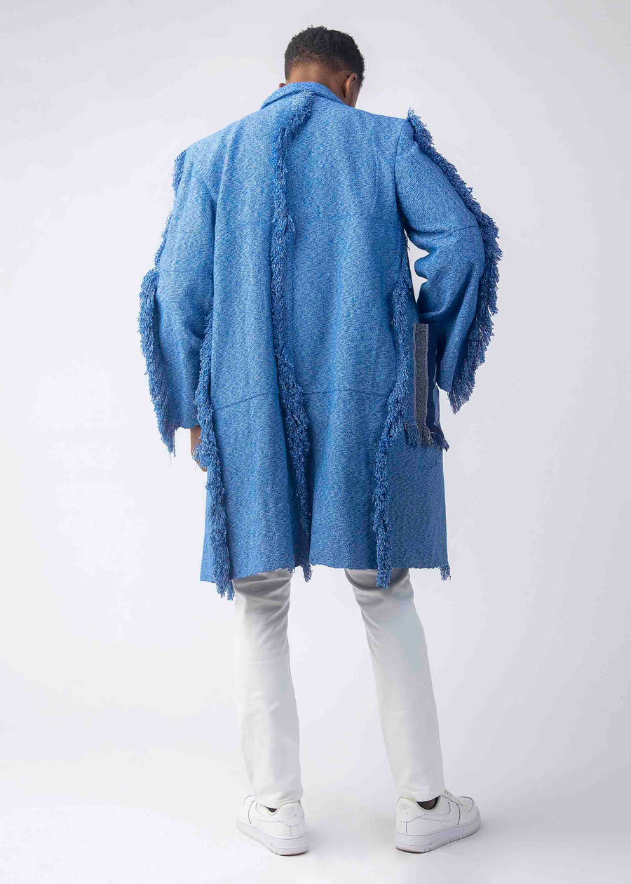 Busumuru Oversized Coat (Blue)