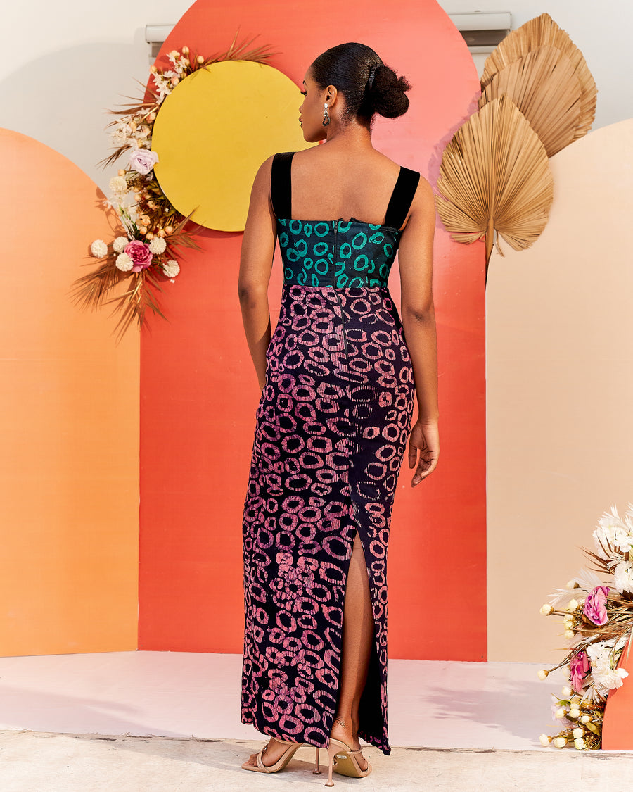 Daisy Sleeveless Dress - Multicolour