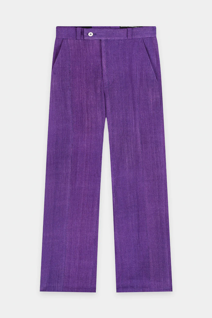 Fela V Tailor Fitted Straight Cut Pant - Purple
