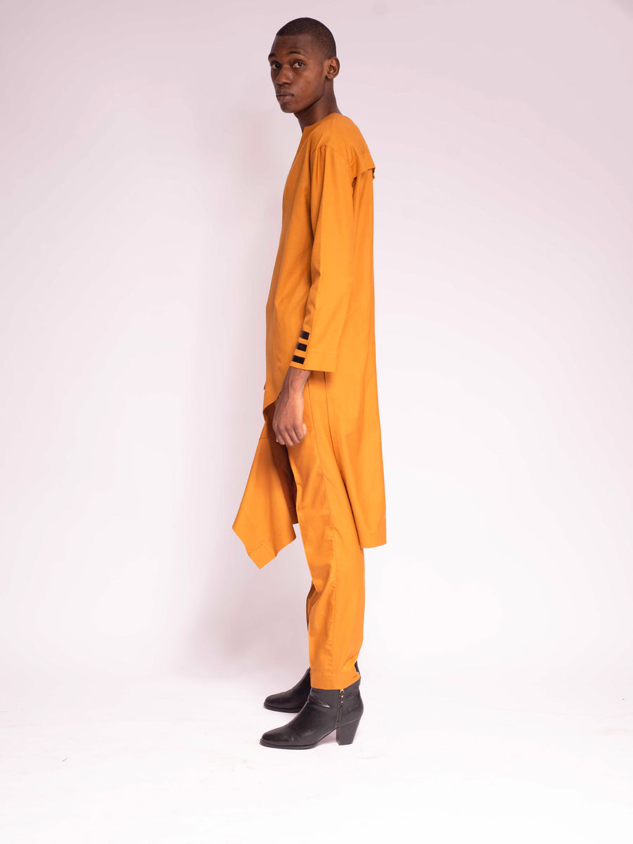 JOSEPH EJIRO OSAS CUT OUT GRAPHIC TUNIC SET | AFRICAN CLOTHES