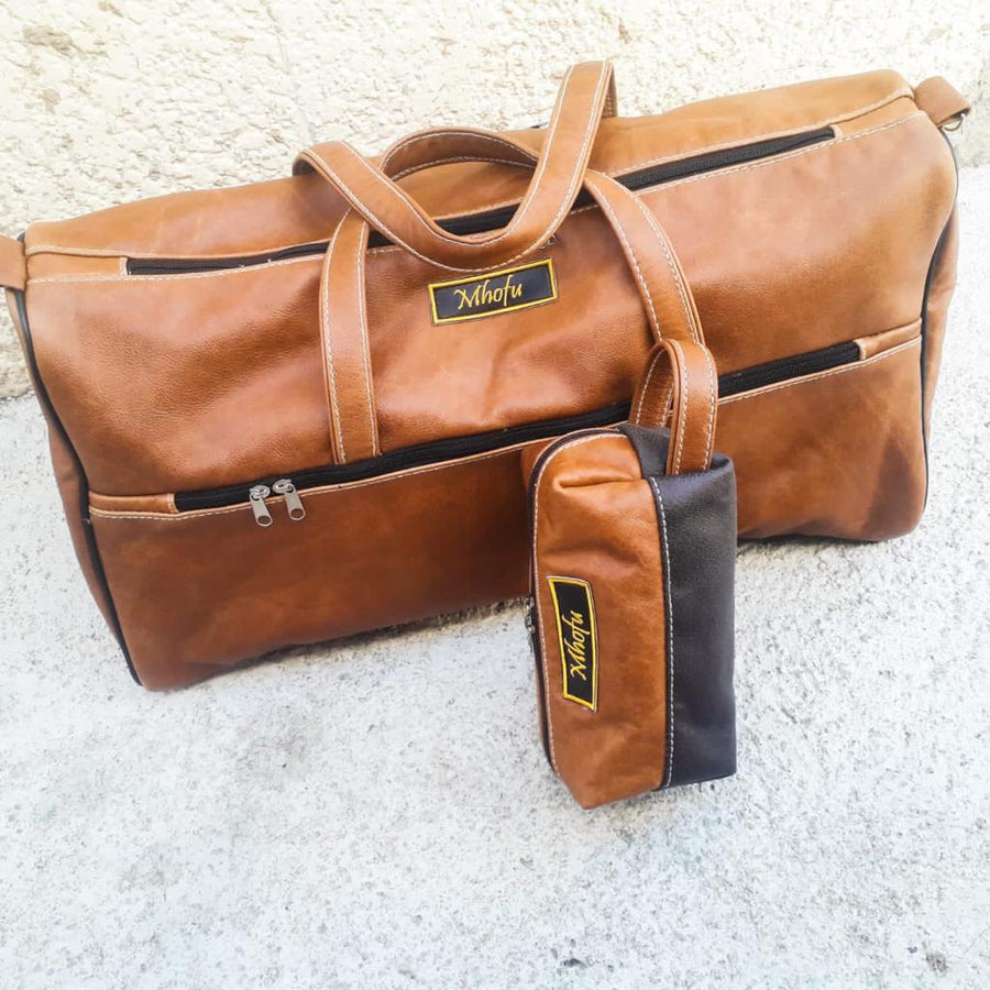 Umanhambayedwa Leather Set - Brown