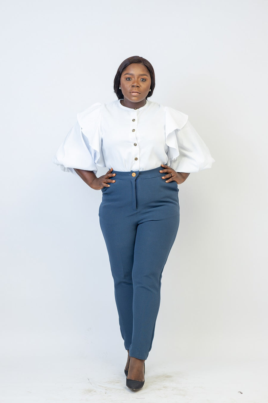 Tooni Blouse with Tito Pants Set