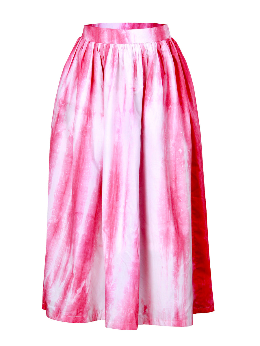 Mahrie Midi High-Waist Skirt