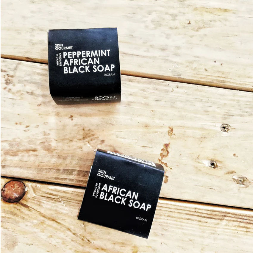 Peppermint African Black Soap