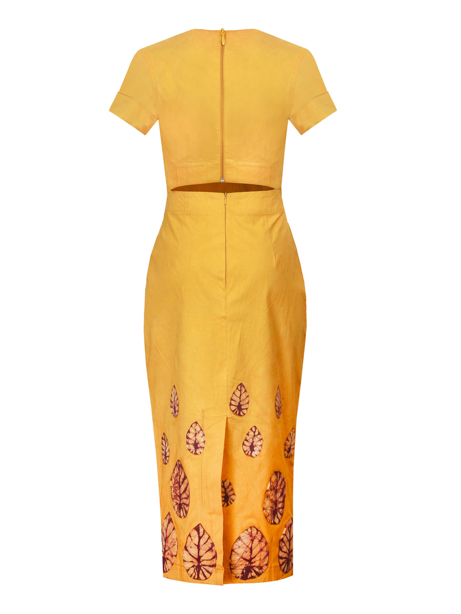 Roxanna Dress - Yellow