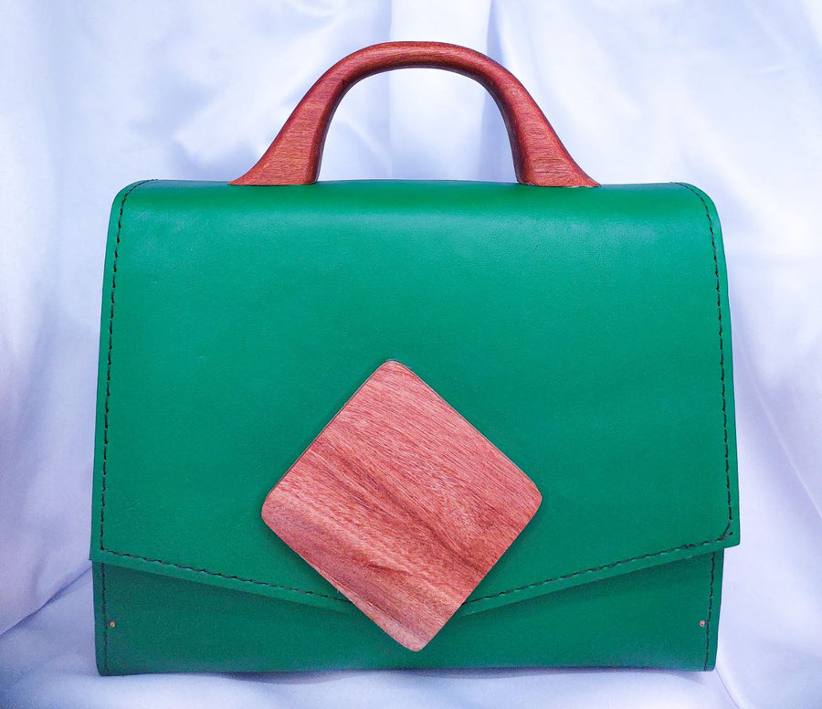 Sodzine Tote Handbag - Sap Green